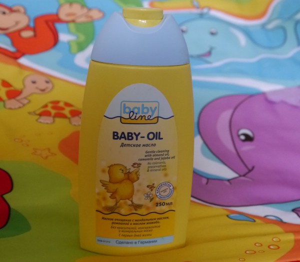 Babyline baby oil