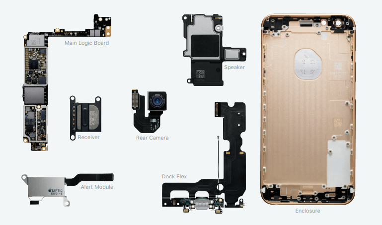 iPhone components